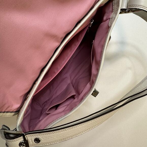 Vintage Y2K Coach Monogram Canvas and Leather Shoulder Bag - Picture 10 of 14